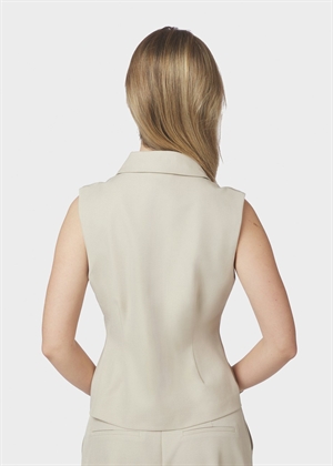 Annabella structure waistcoat Creme Neo Noir 